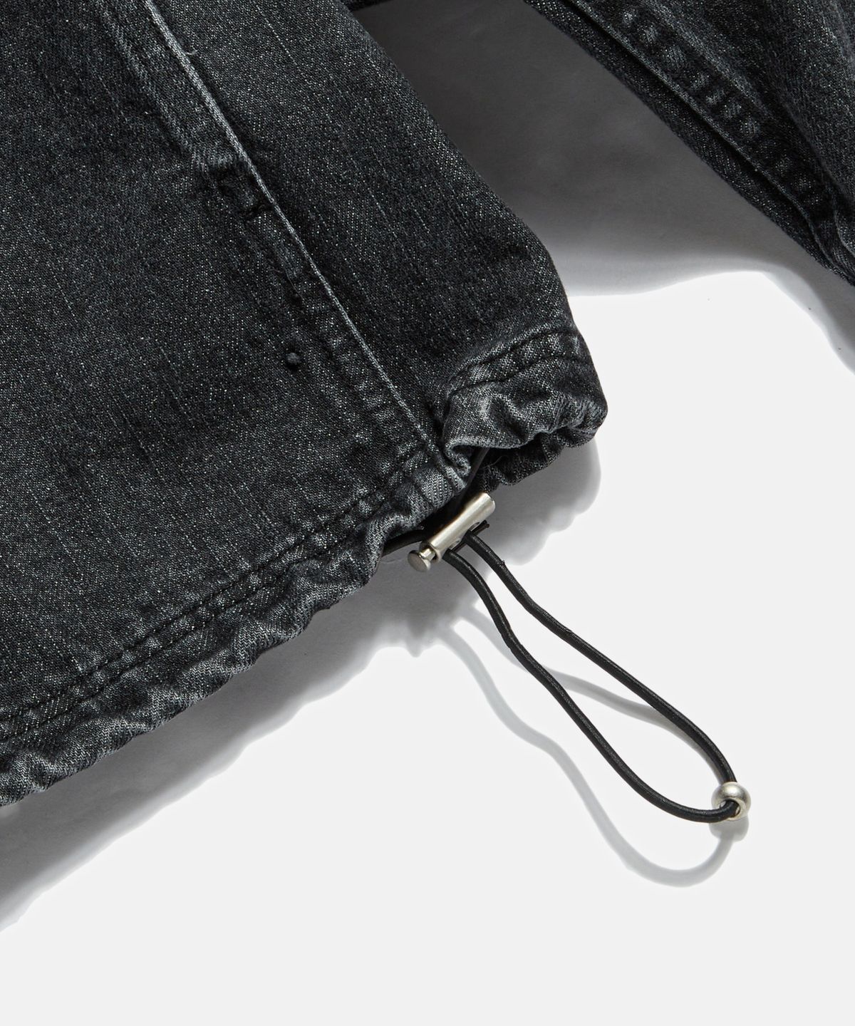 에스피오나지(ESPIONAGE) Denim Work Jacket Washed Black
