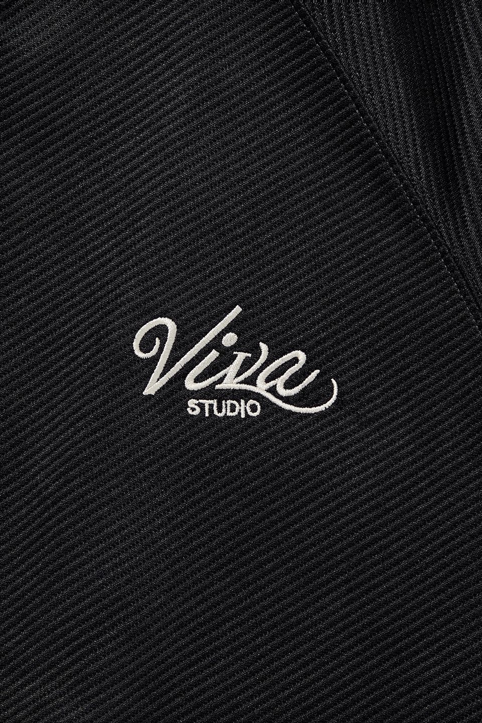 MUSINSA | VIVASTUDIO TWILL TRACK JACKET [BLACK]