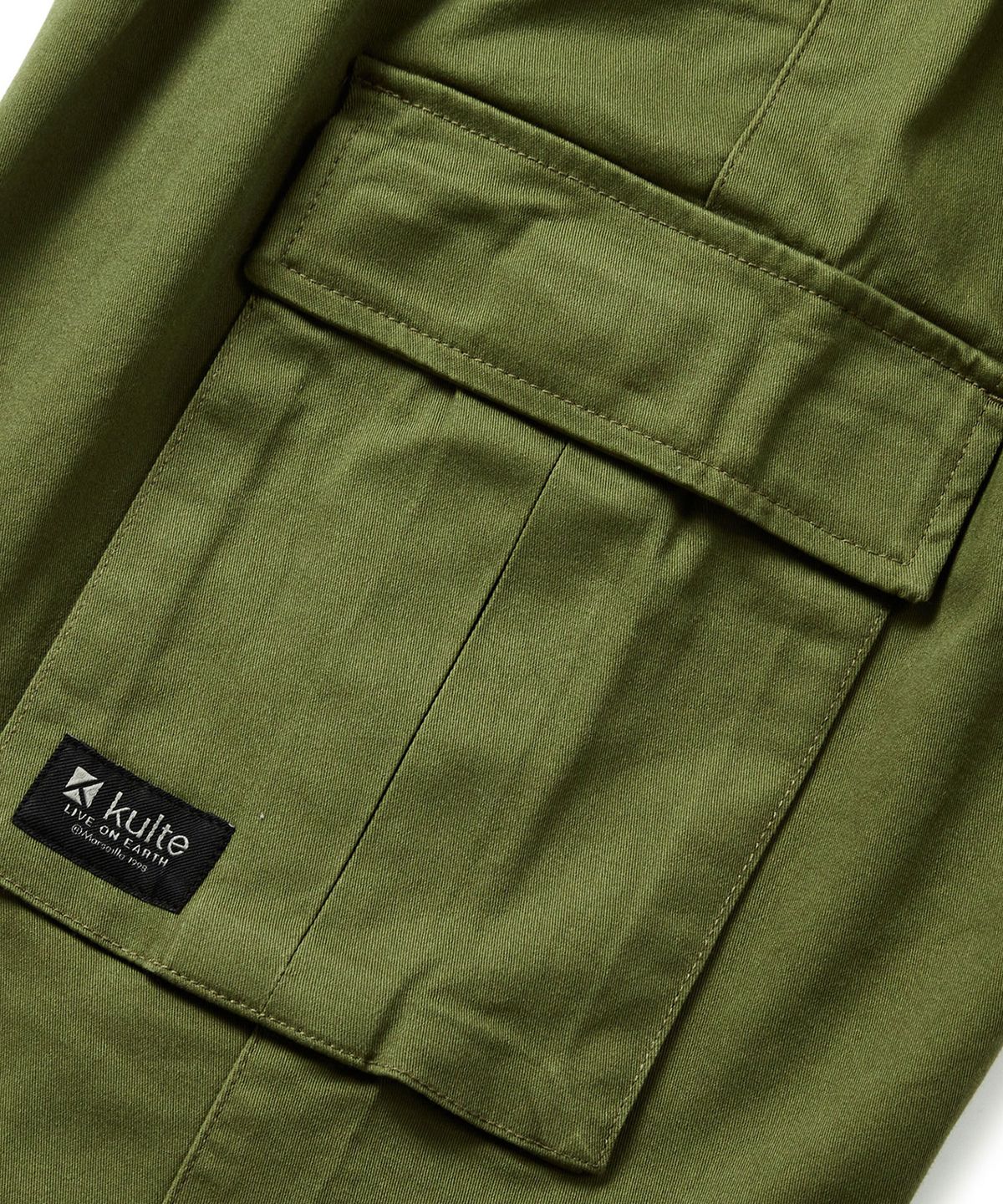 쿨트(KULTE) 와이드 카고 팬츠 KHAKI