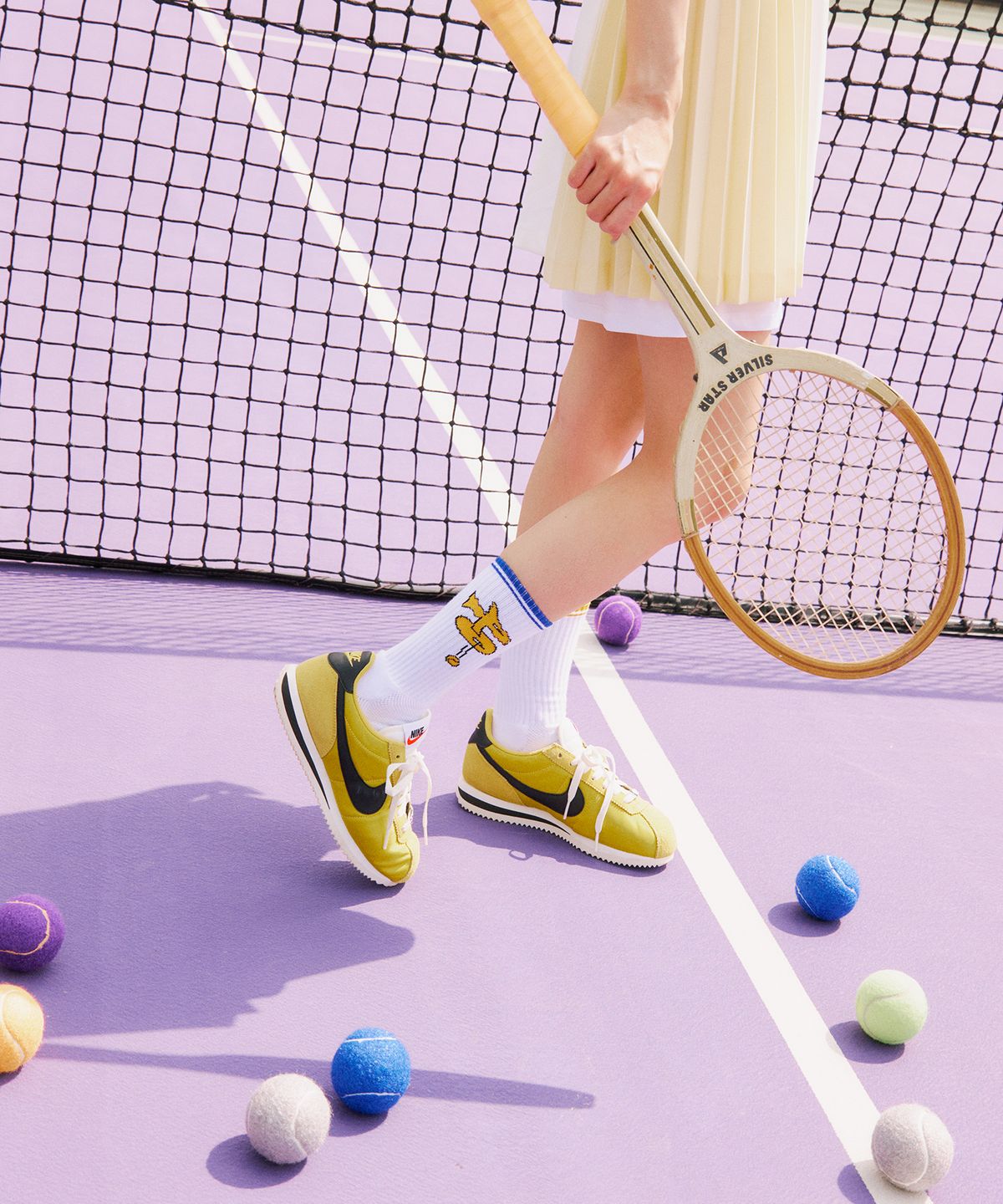 오드삭스(ODDSOCKS) 쿨맥스 테니스 크루 삭스 -러브 40
