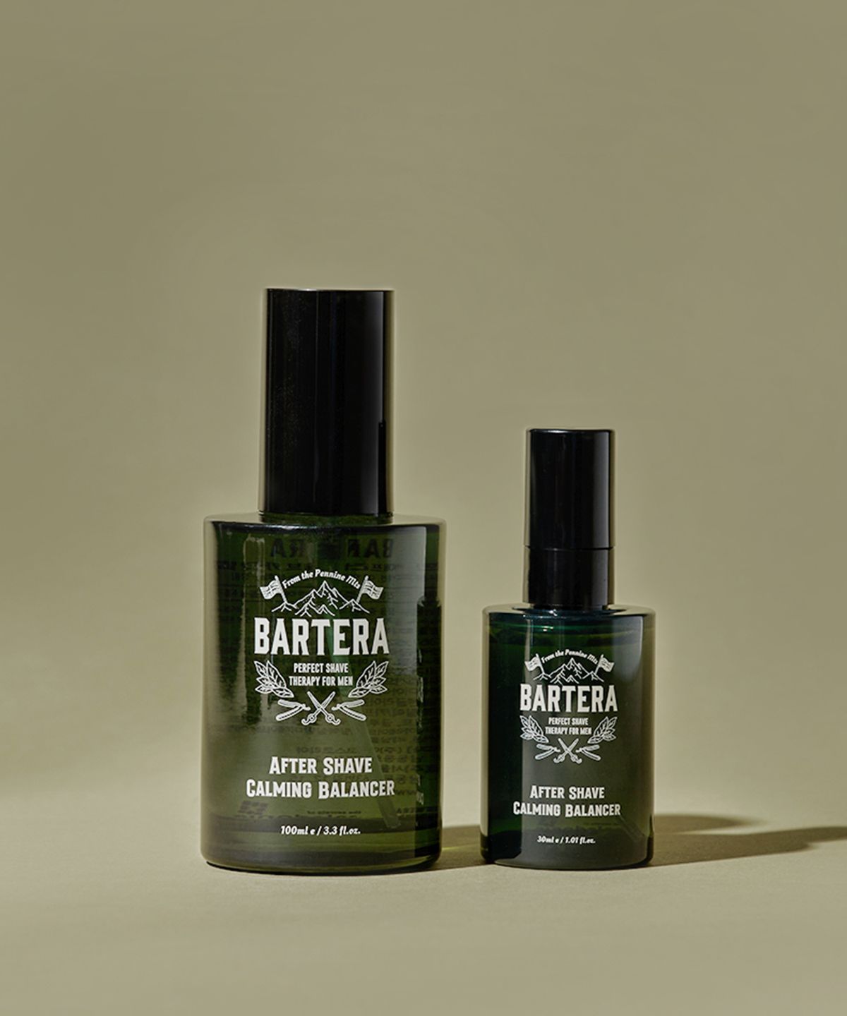 바르테라(BARTERA) 애프터 쉐이브 카밍 밸런서 기획세트 (100ml+30ml)