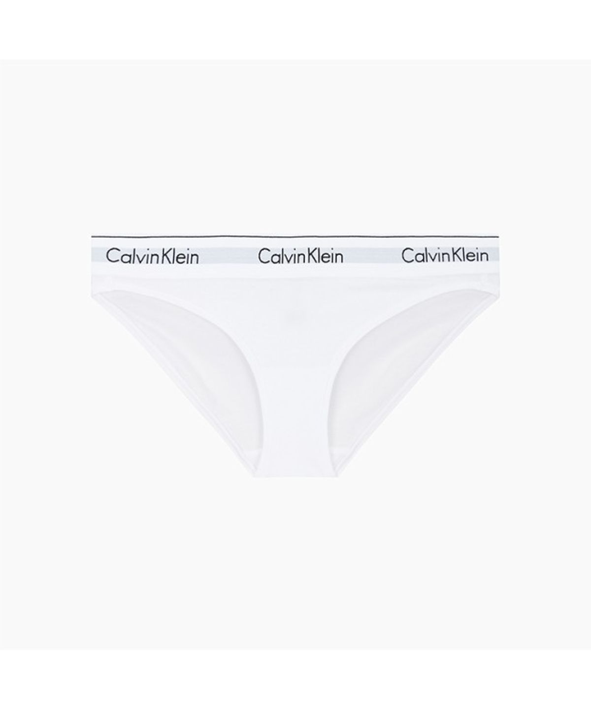 캘빈클라인 언더웨어(CALVIN KLEIN UNDERWEAR) 여성 아이콘 코튼 모달 트라이앵글 세트_화이트