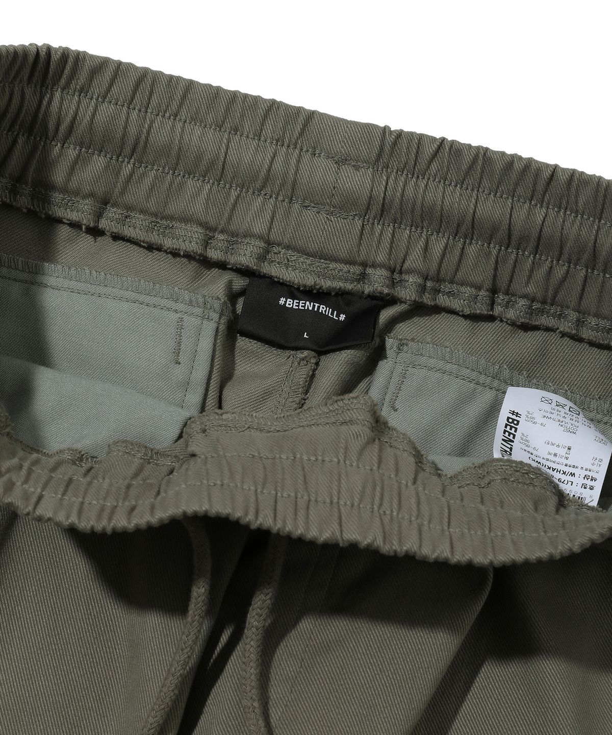 빈트릴(BEENTRILL) 유틸리티 카고 조거팬츠(웜 카키)(F/W ITEM)