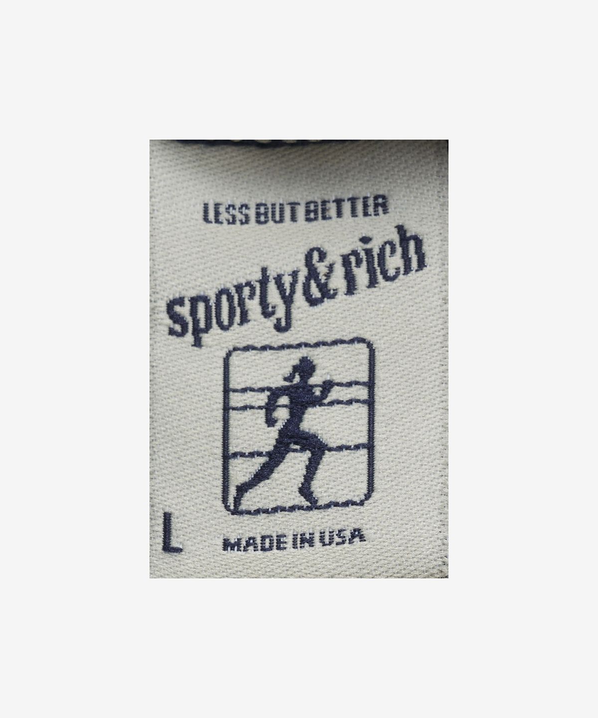 스포티앤리치(SPORTY&RICH) [옵션추가금액] 웰니스 아이비 짐 쇼츠 팬츠 - 네이비 / SH972NA