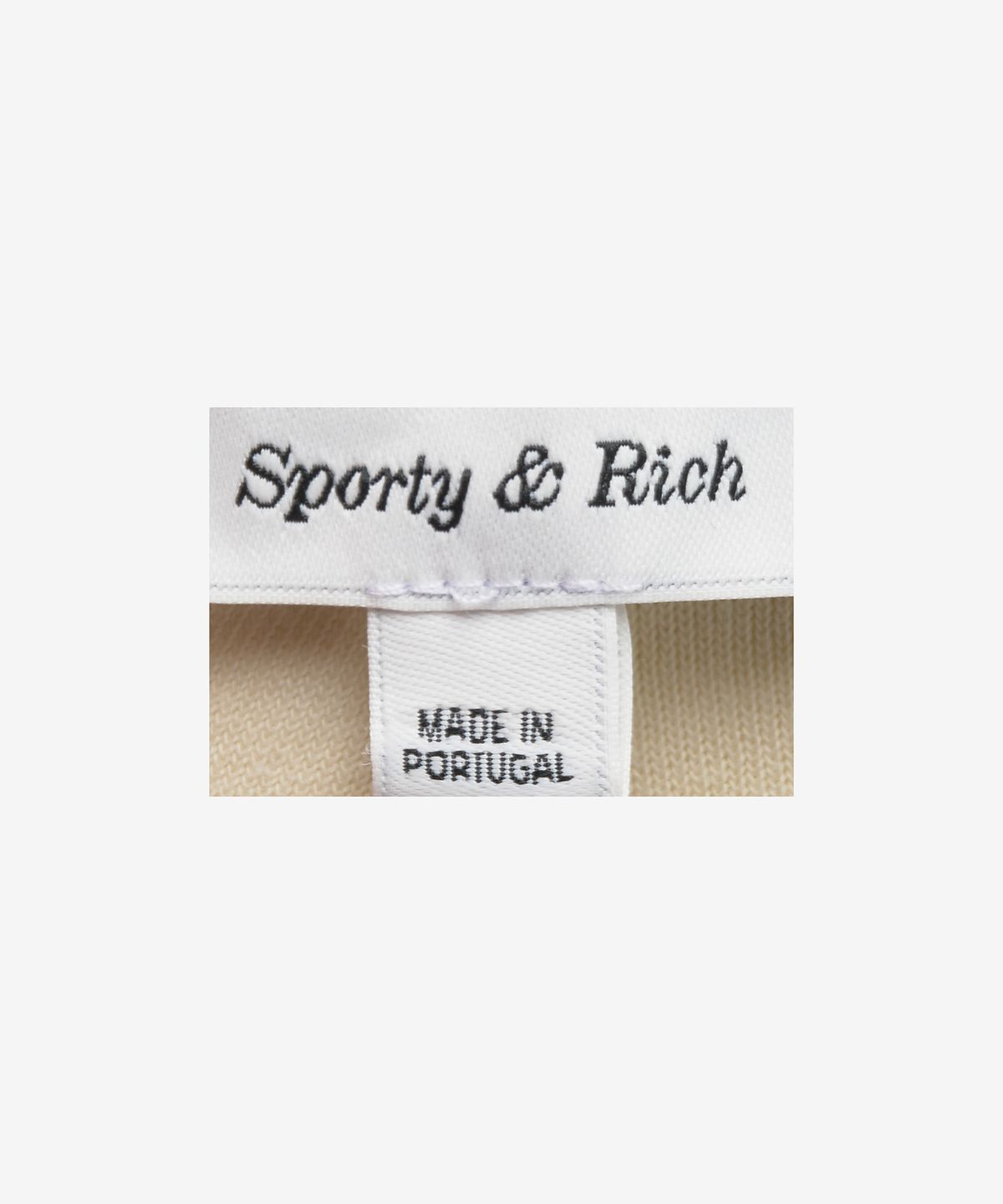 스포티앤리치(SPORTY&RICH) [옵션추가금액] SRC 테리 쇼츠 팬츠 - 밀크 / SH933MK