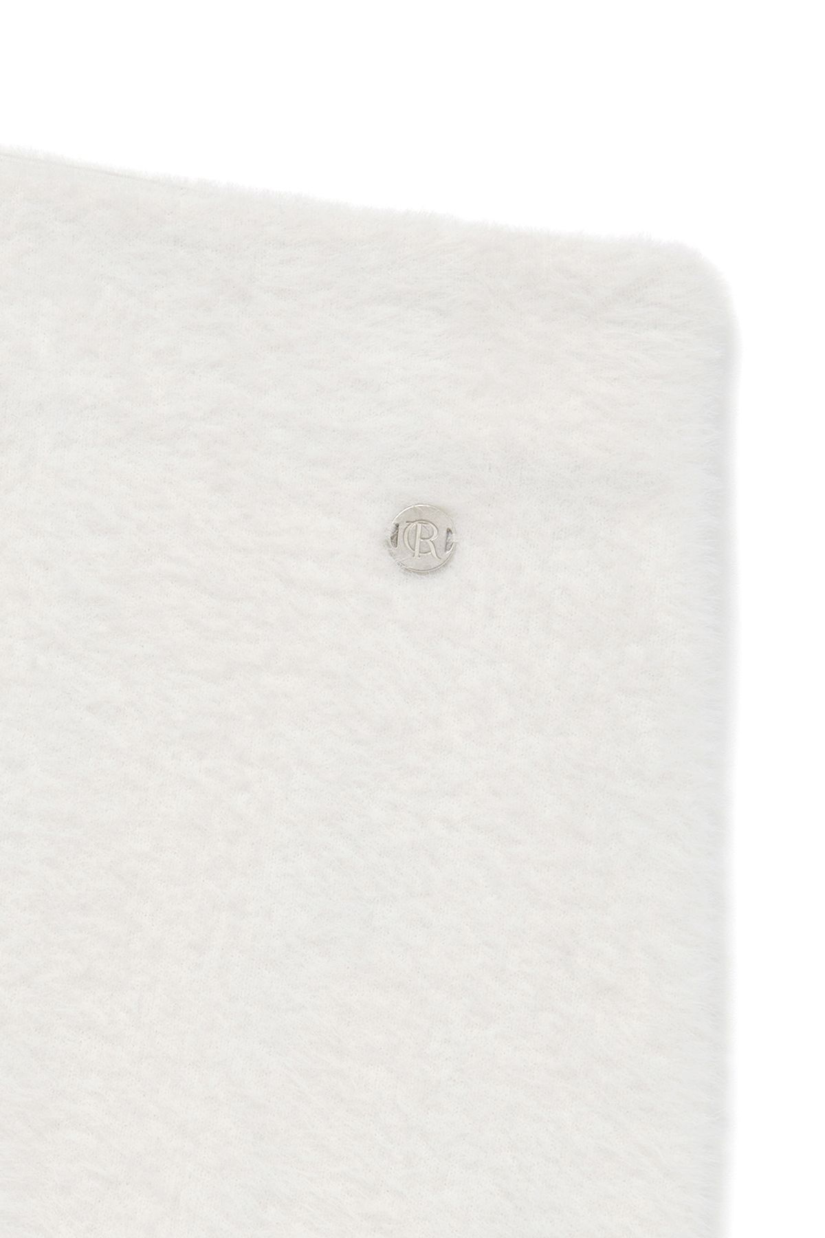 커렌트(CURRENT) HAIRY KNIT MINI SKIRT [WHITE]