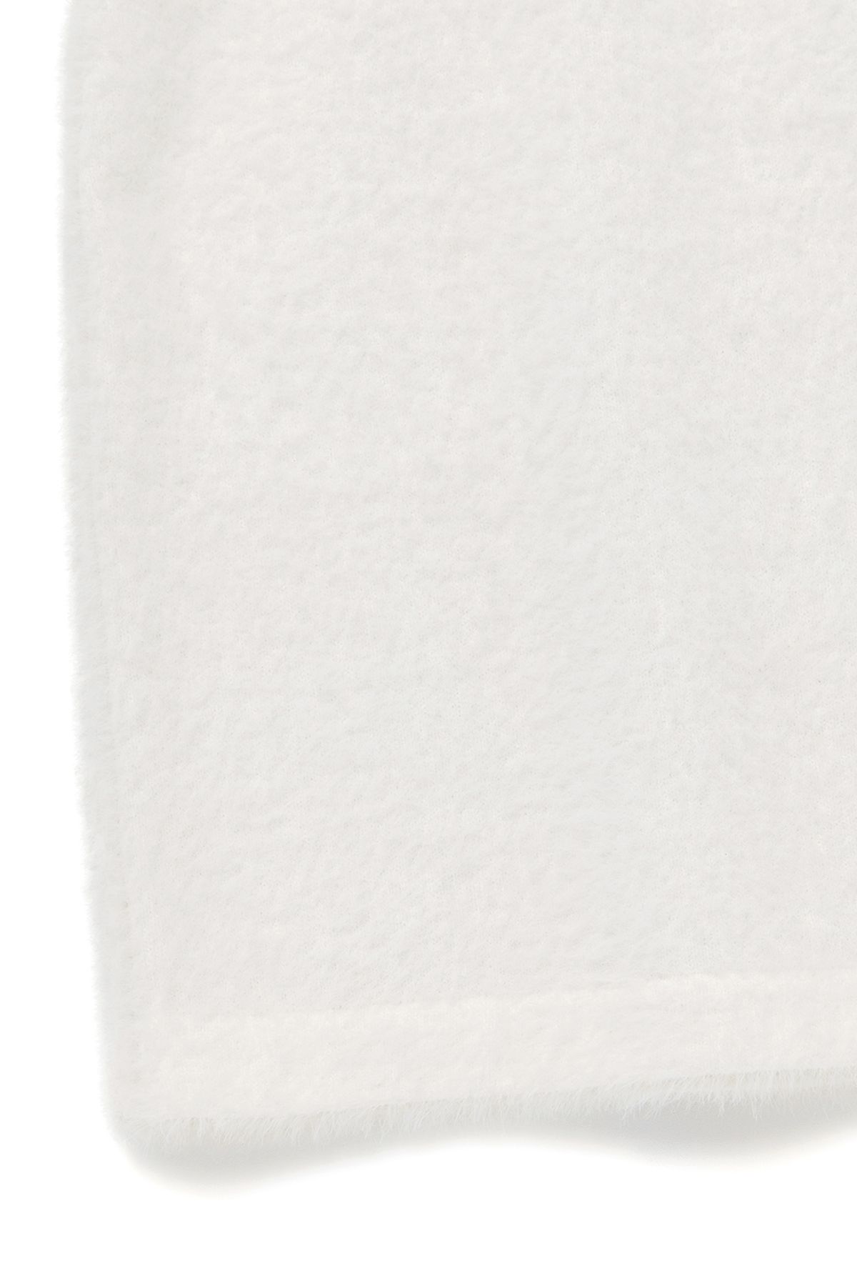 커렌트(CURRENT) HAIRY KNIT MINI SKIRT [WHITE]
