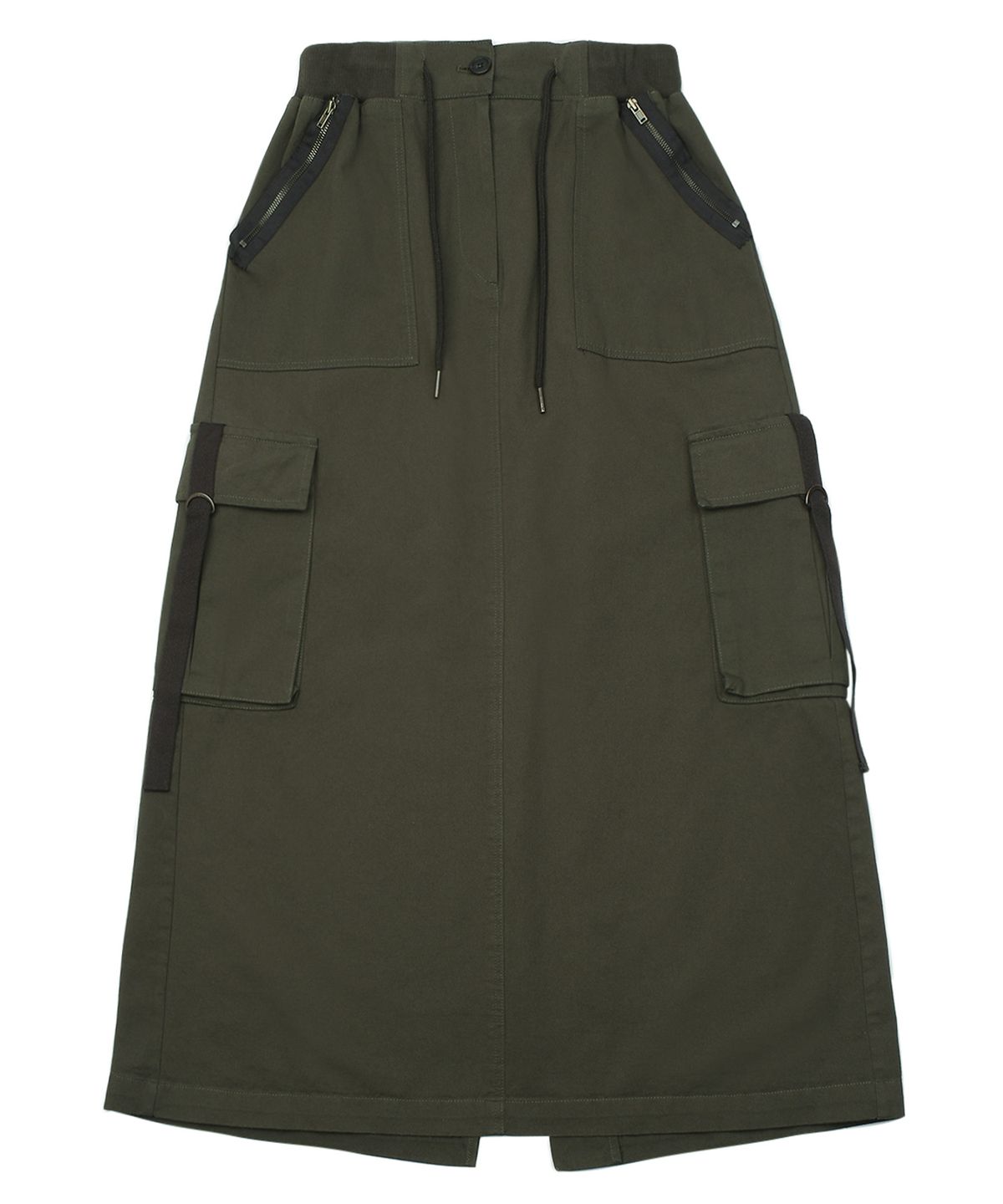 미드나잇 무브(MIDNIGHT MOVE) 2 cargo skirt (khaki)