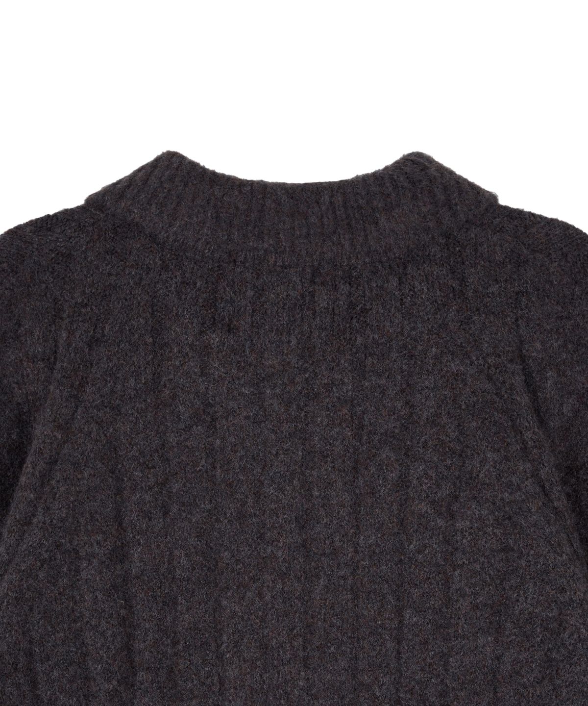 아이돈워너셀(IDWS) Wave Line Boucle Collar Knit Multi