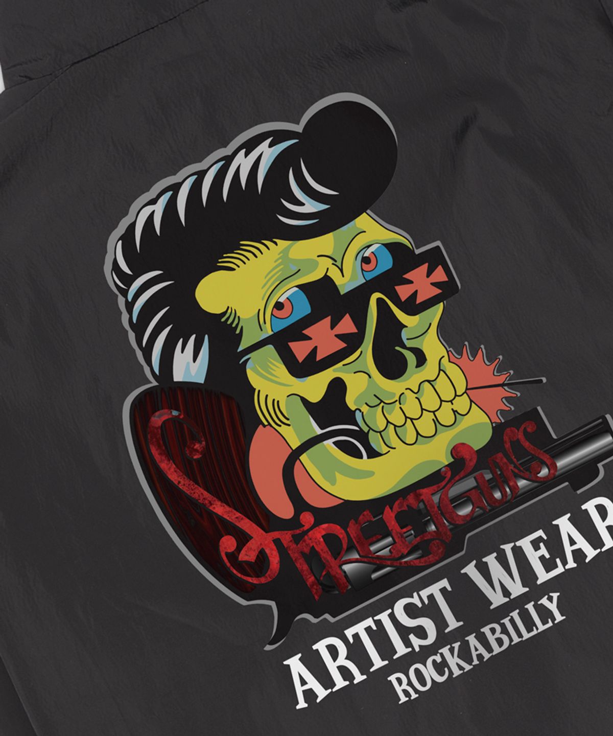 아티스트웨어(ARTISTWEAR) [ATW X 스트릿건즈] 로커빌리 바람막이