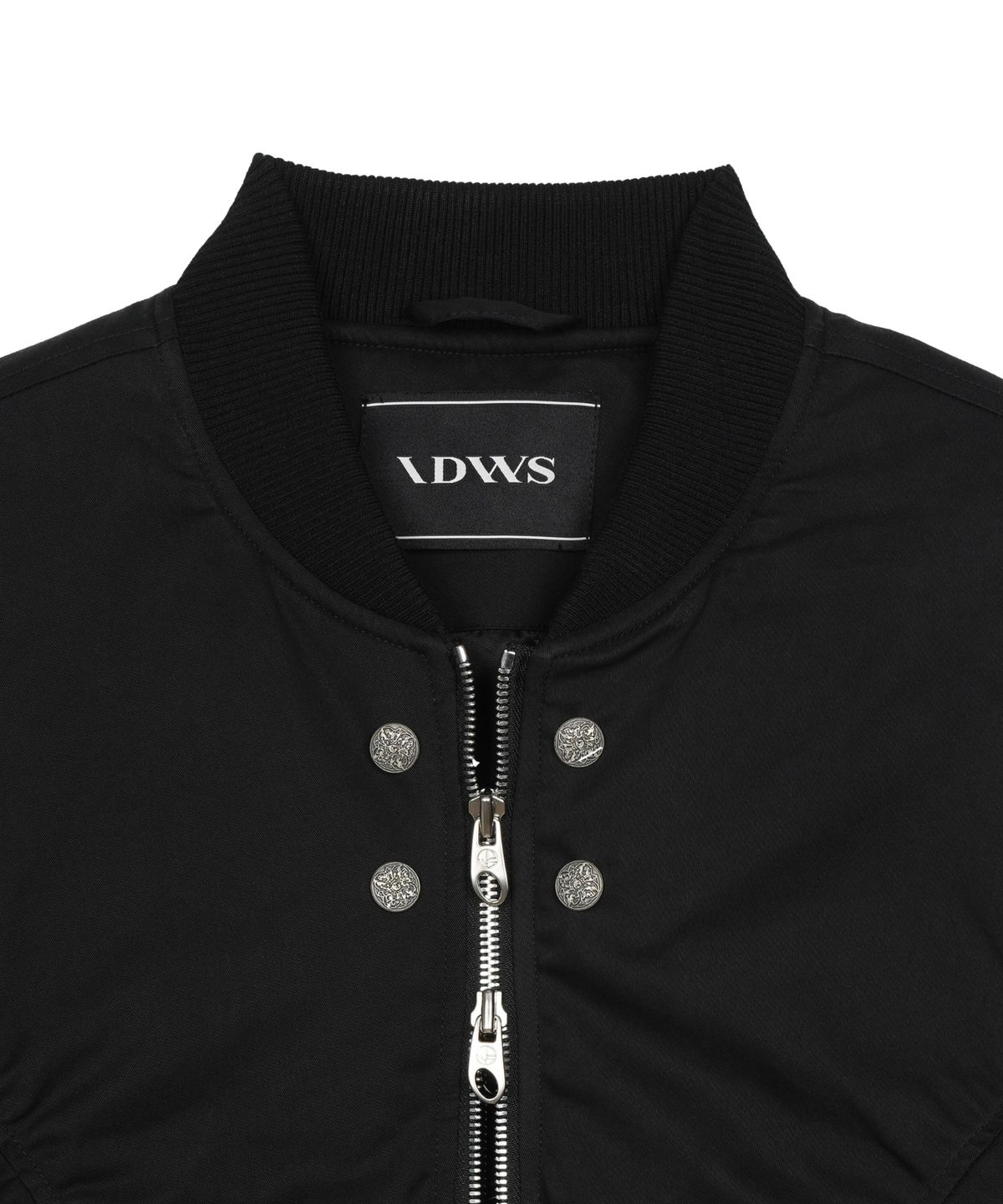 아이돈워너셀(IDWS) Circle Shirring Logo Ma-1 Black