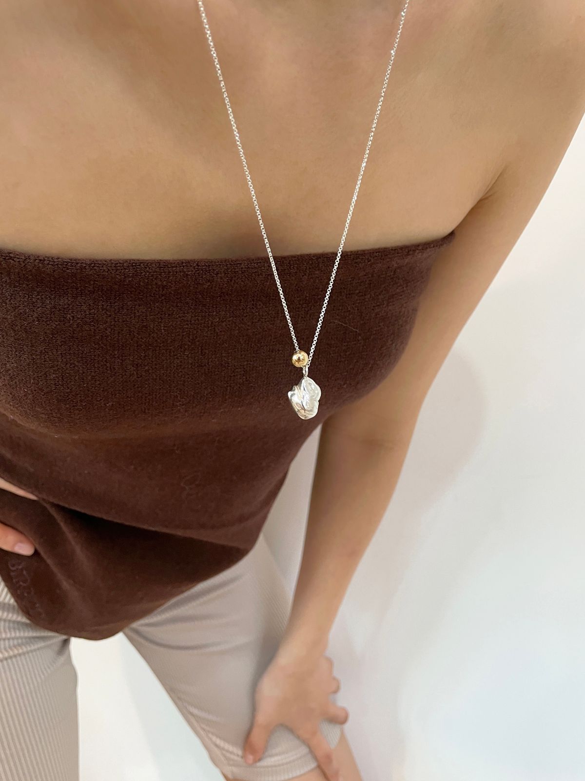 빈움(VINOOM) fresh pearl necklace