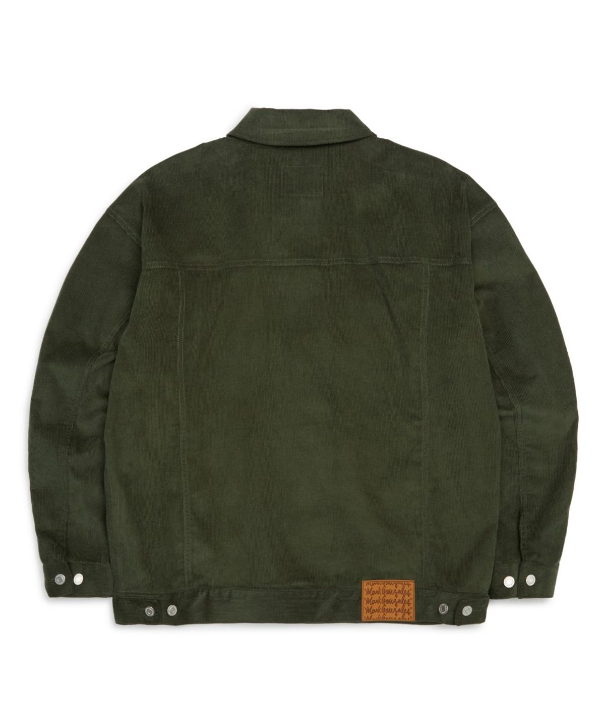 마크곤잘레스(MARK GONZALES) RELAXED CORDUROY TRUCKER JACKET - D/KHAKI