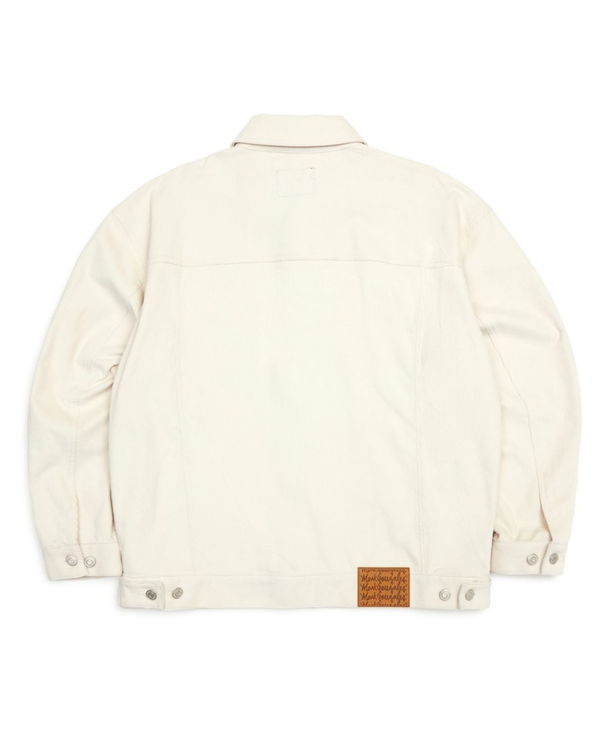 마크곤잘레스(MARK GONZALES) RELAXED CORDUROY TRUCKER JACKET - IVORY
