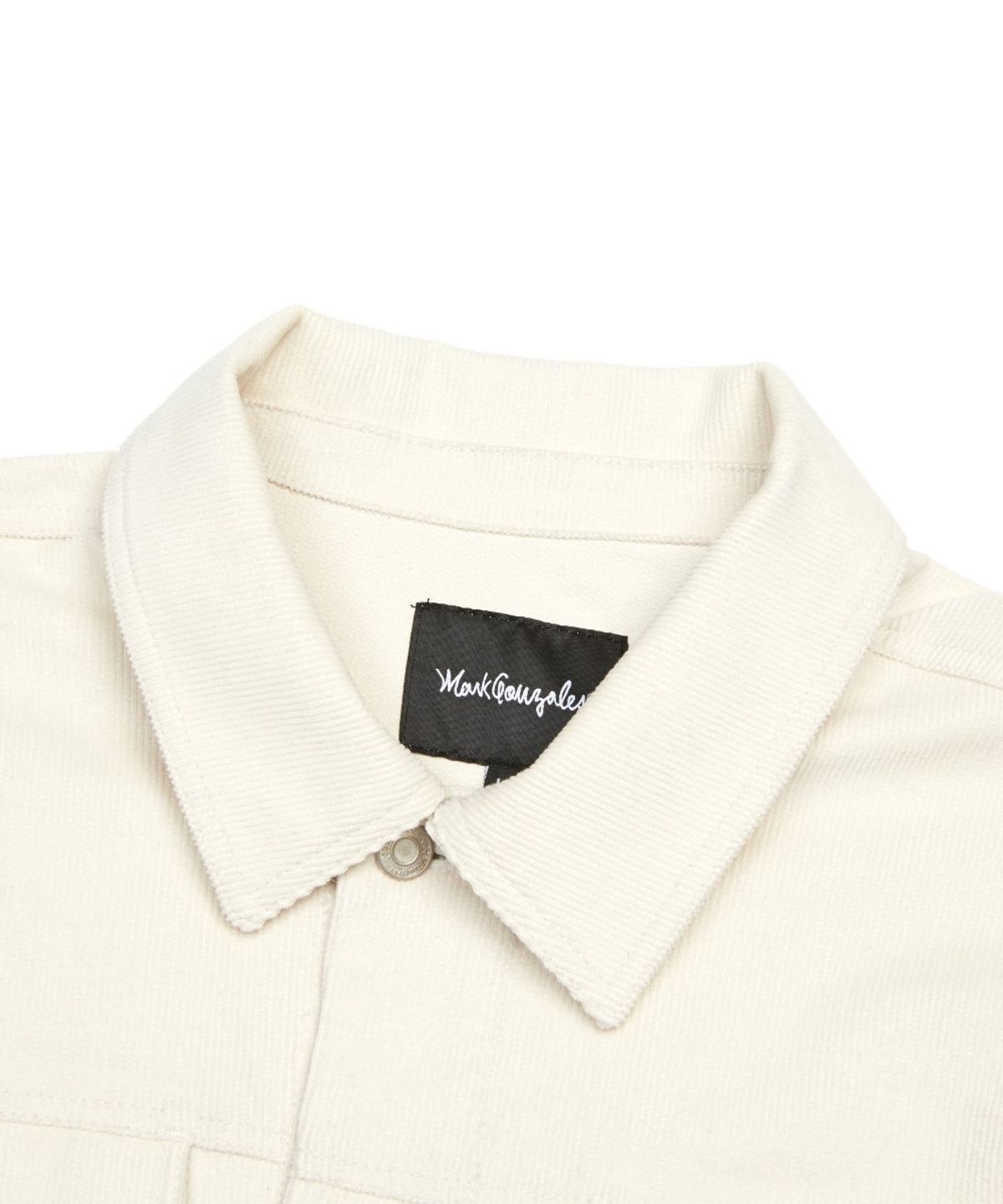 마크곤잘레스(MARK GONZALES) RELAXED CORDUROY TRUCKER JACKET - IVORY