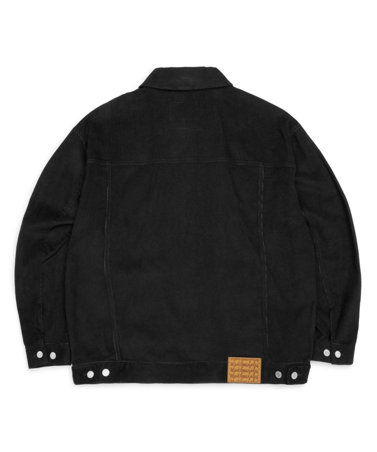 마크곤잘레스(MARK GONZALES) RELAXED CORDUROY TRUCKER JACKET - BLACK