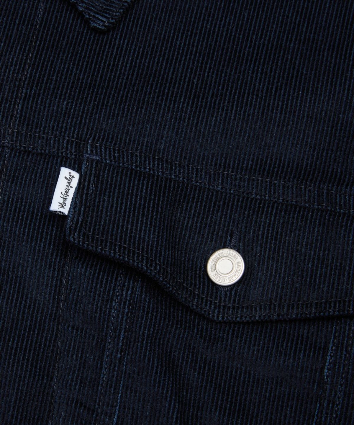마크곤잘레스(MARK GONZALES) RELAXED CORDUROY TRUCKER JACKET - D/NAVY