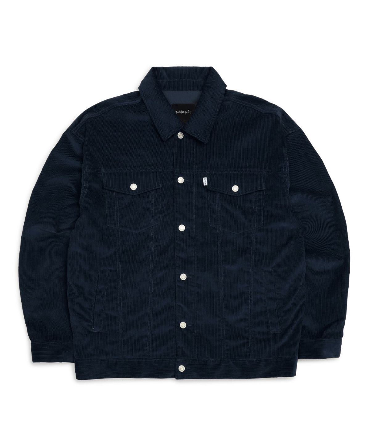 마크곤잘레스(MARK GONZALES) RELAXED CORDUROY TRUCKER JACKET - D/NAVY