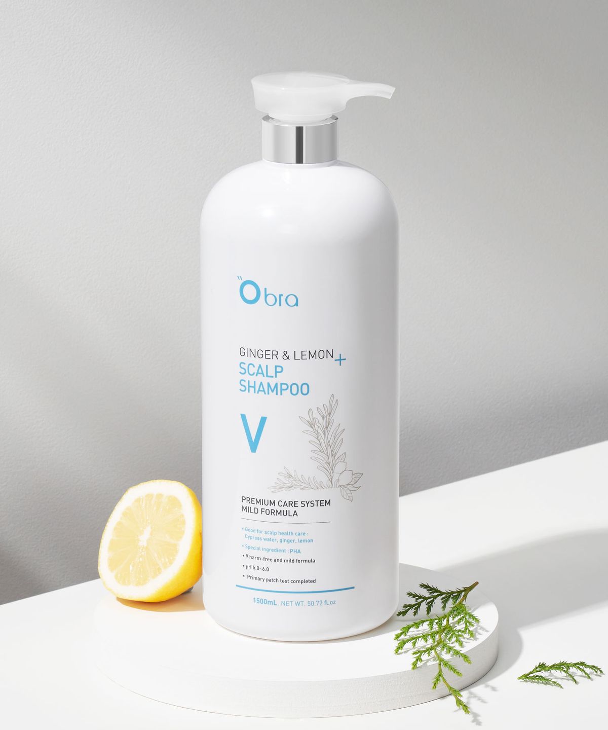 오브라(OBRA) 진저 앤 레몬 샴푸 볼륨 1500ml