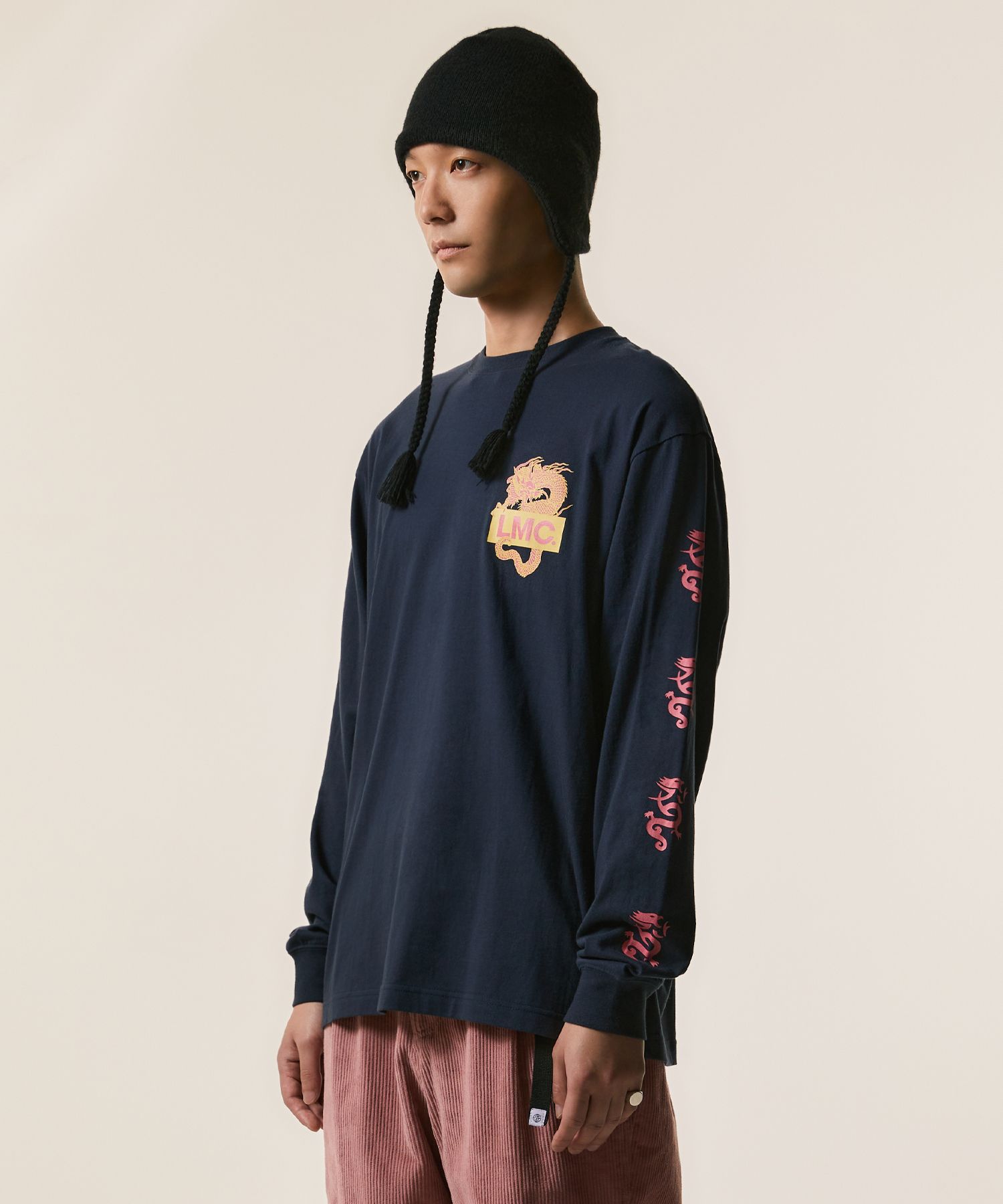 [ LMC ]★DRAGON LONG SLV TEE MUSINSA | LMC DRAGON LONG SLV TEE cream