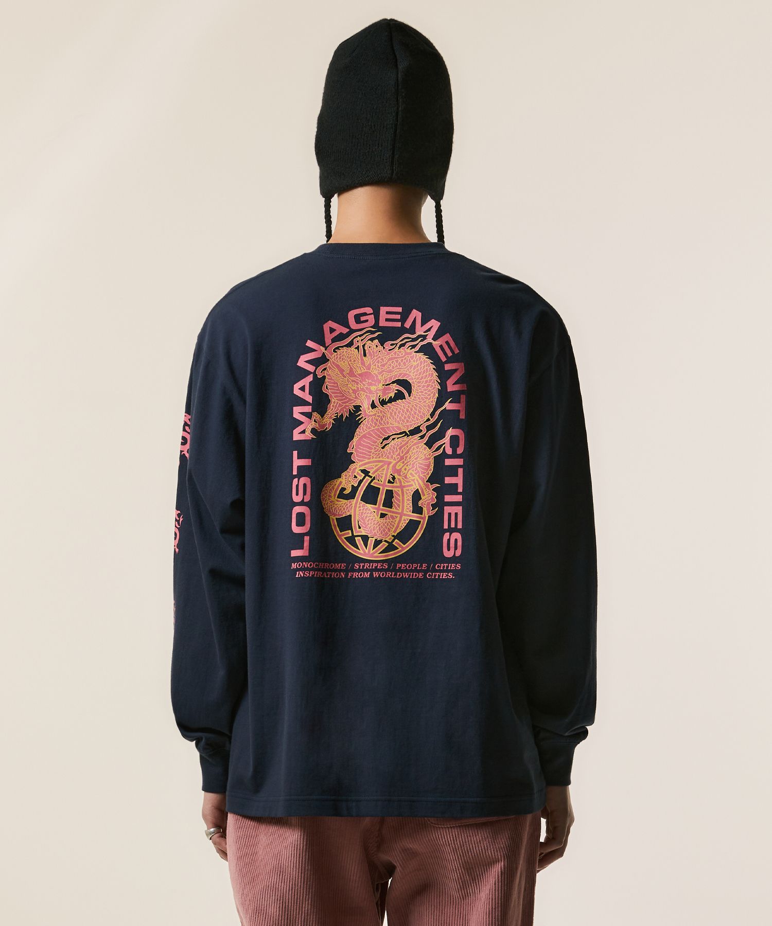 MUSINSA | LMC DRAGON LONG SLV TEE cream