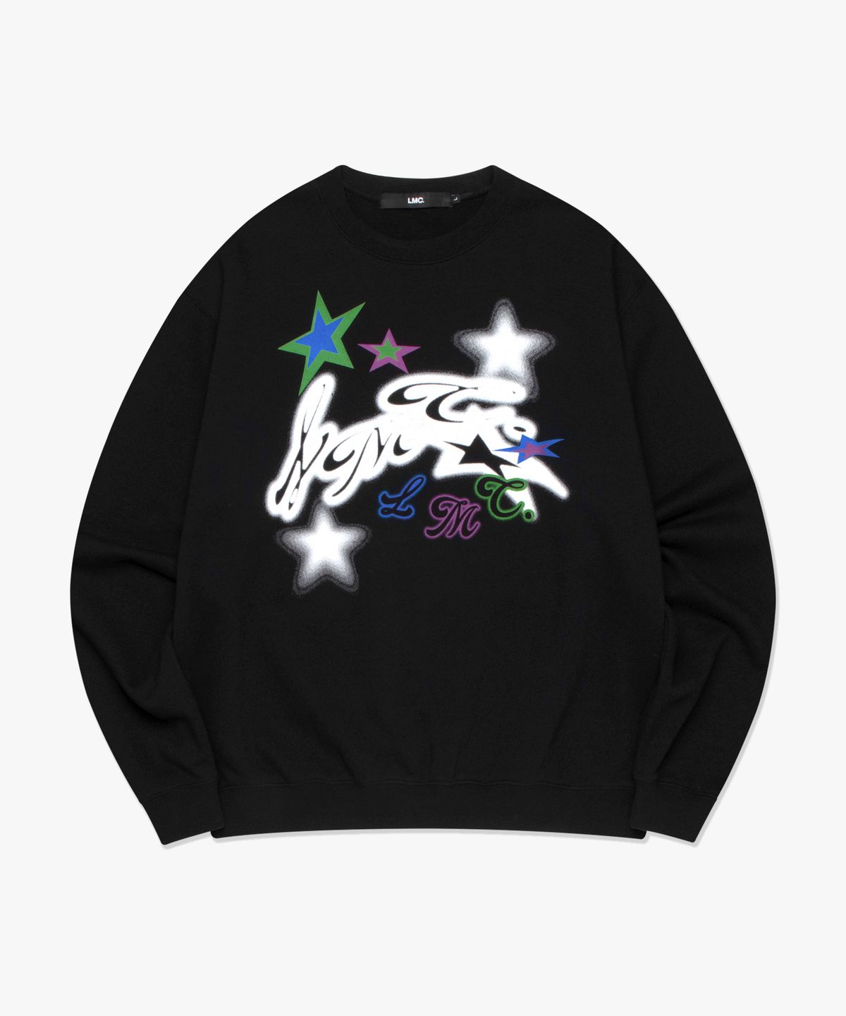 엘엠씨(LMC) TWINKLE STAR SWEATSHIRT black