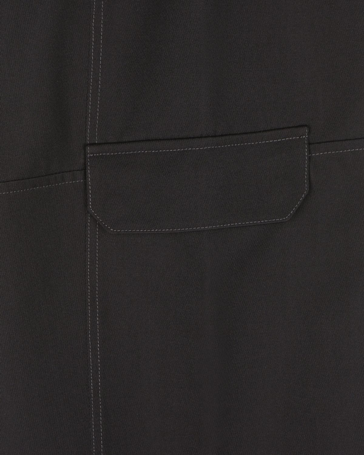 비슬로우(BESLOW) WOOL BLENDED TWIST SEAM CARGO PANTS PURPLE BROWN
