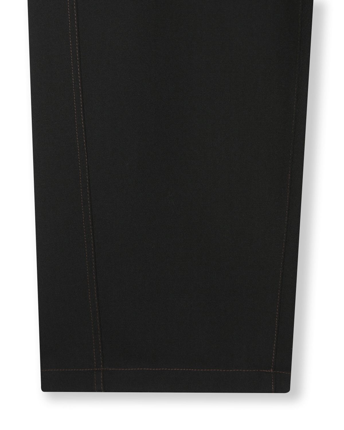 비슬로우(BESLOW) WOOL BLENDED TWIST SEAM CARGO PANTS BLACK