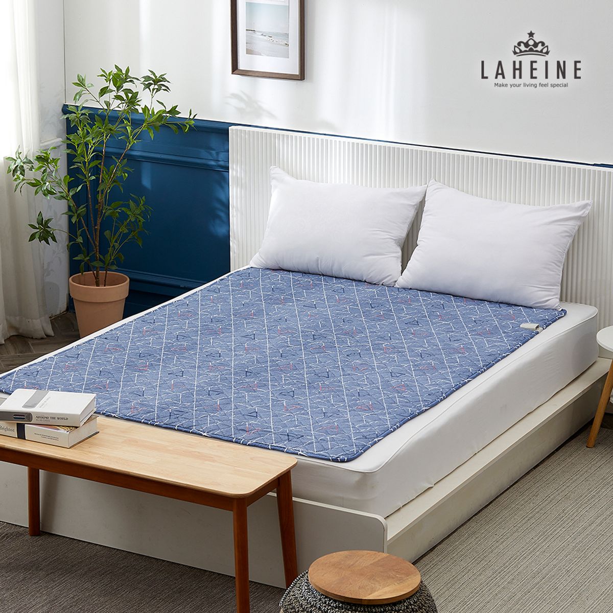 라헨느(LAHEINE) 블루오션 카본 탄소 워셔블 전기요 2size