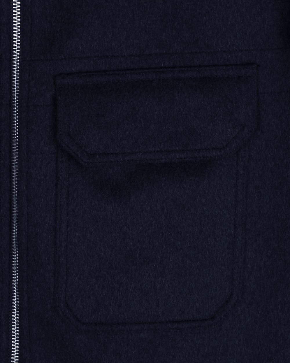 MUSINSA | BESLOW CASHMERE MILITARY ZIP-UP JACKET MELANGE