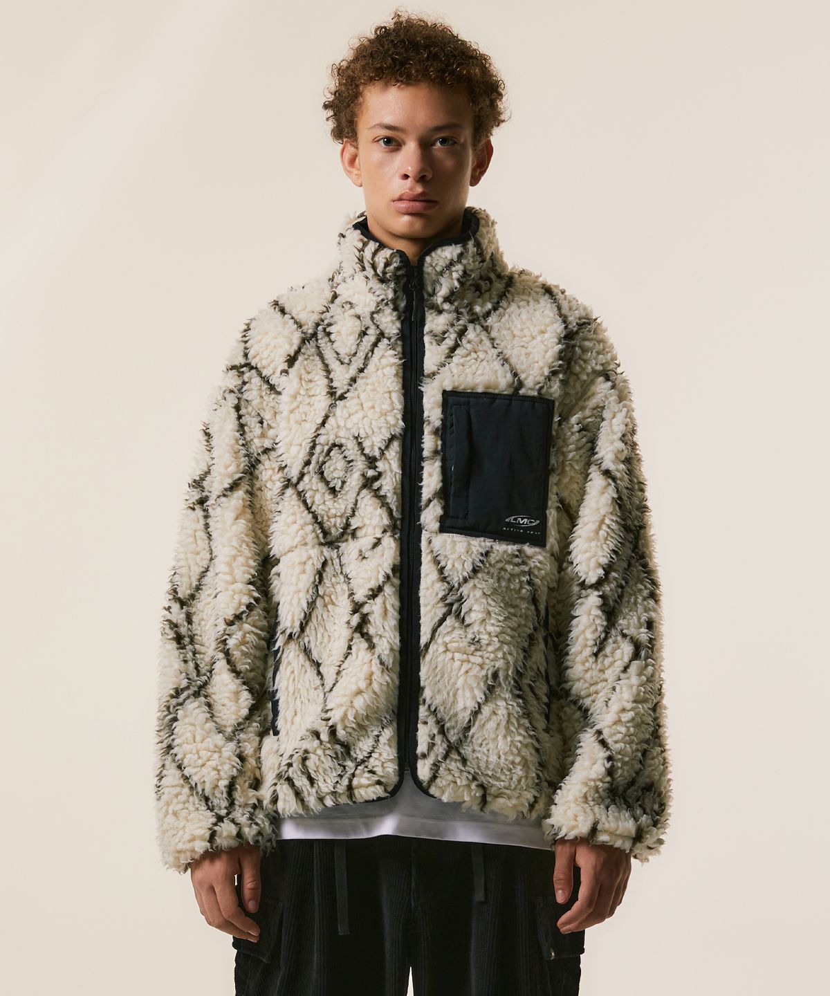 엘엠씨(LMC) ACTIVE GEAR SHERPA FLEECE JACKET multi
