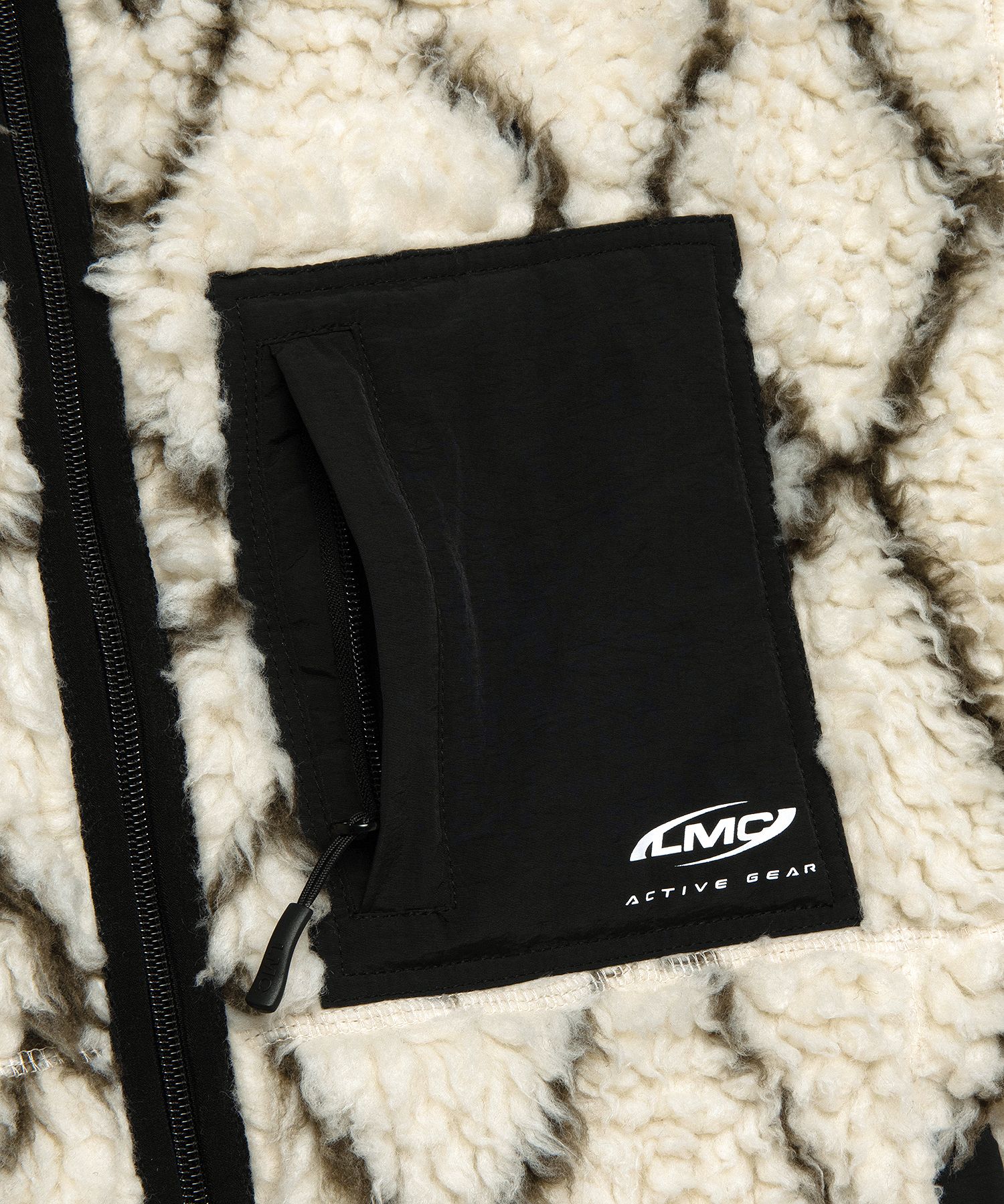 MUSINSA | LMC ACTIVE GEAR SHERPA FLEECE JACKET multi