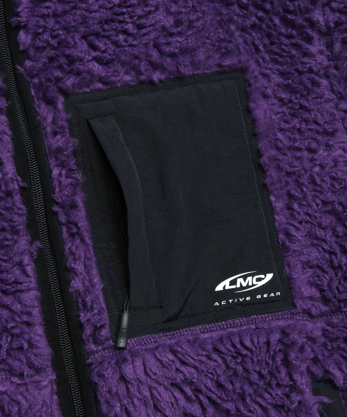 엘엠씨(LMC) ACTIVE GEAR SHERPA FLEECE JACKET purple