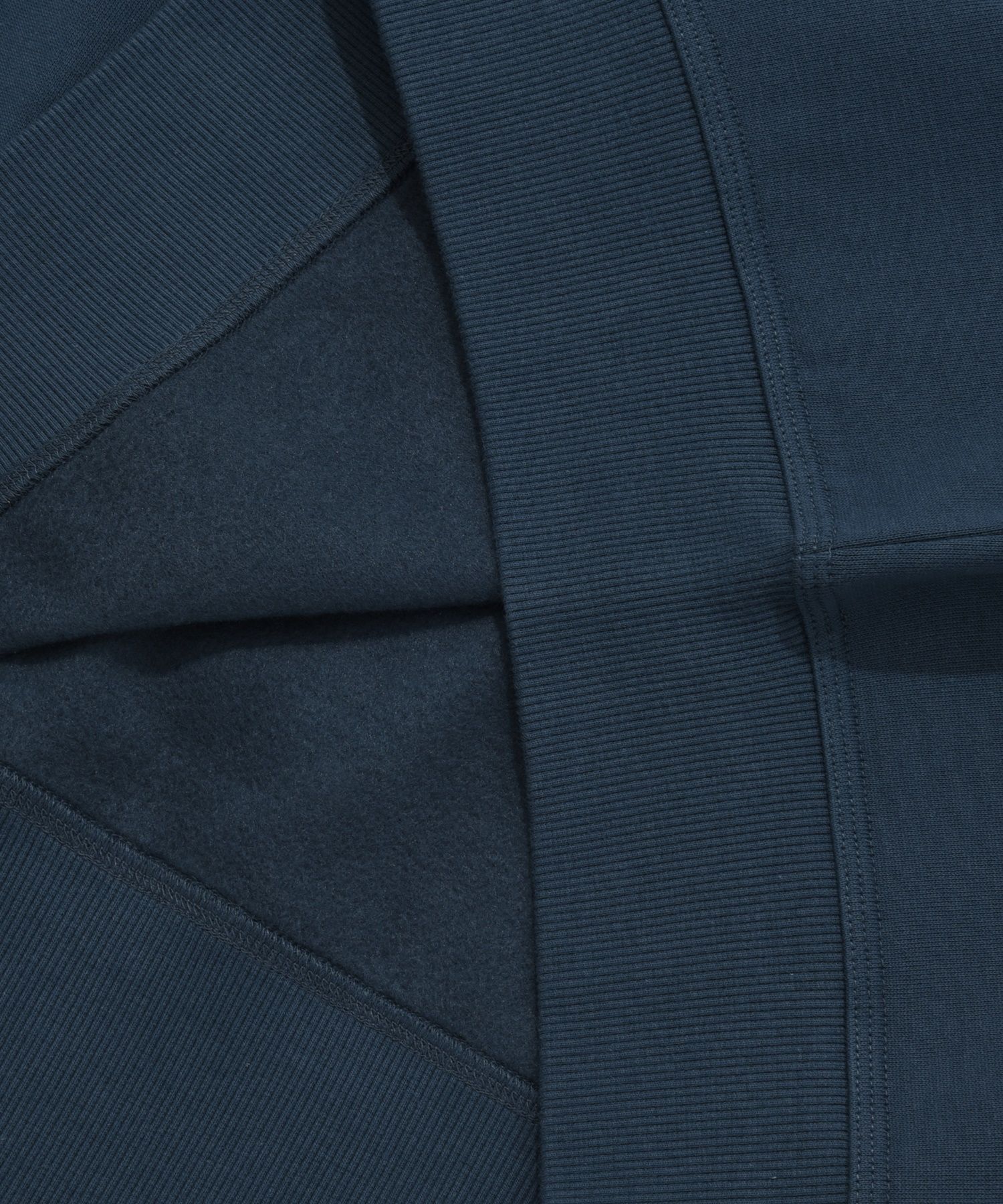 MUSINSA | COVERNAT Brushed multi-logo sweatshirt blue