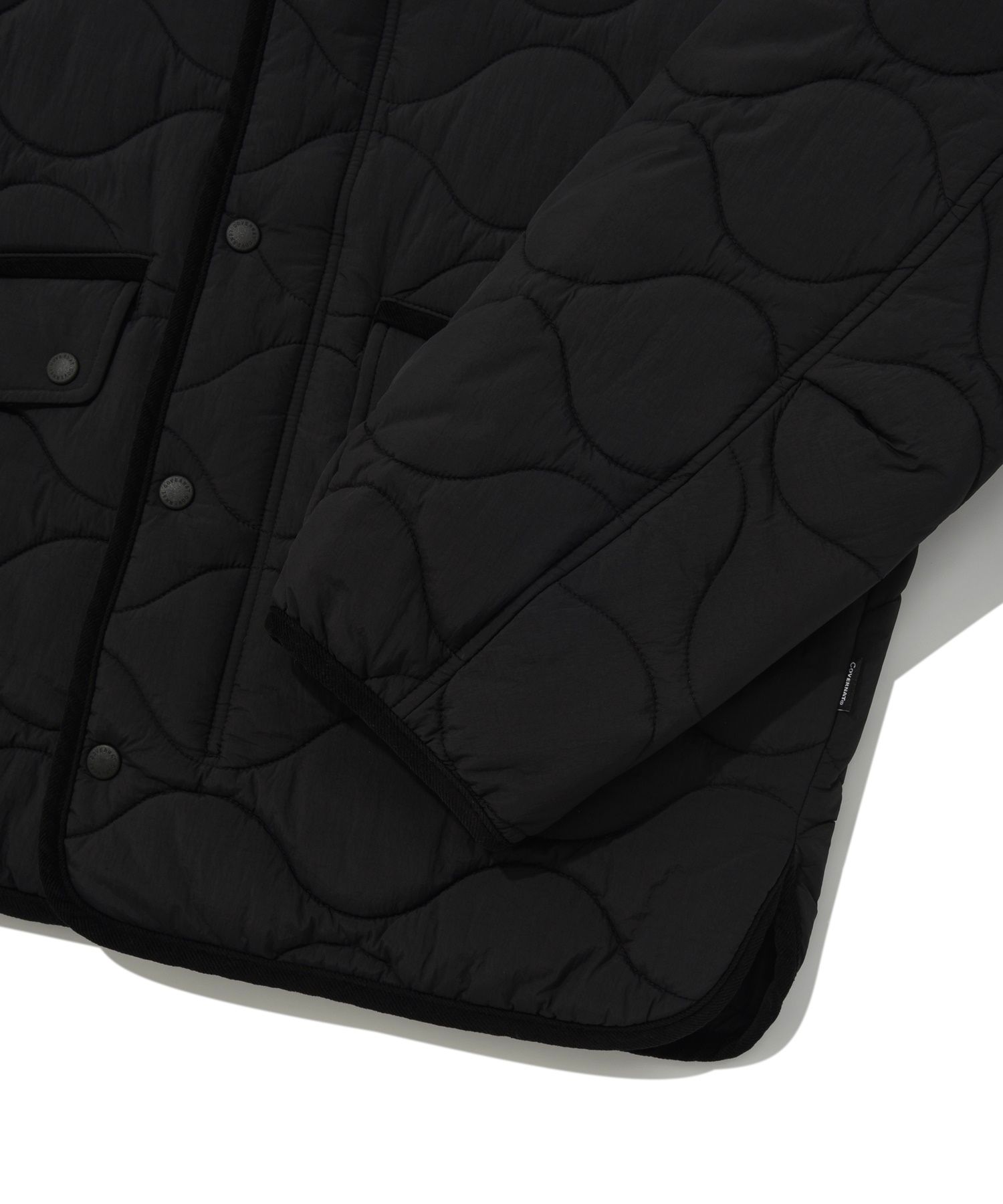 MUSINSA | COVERNAT Quilted M51 Jacket Black