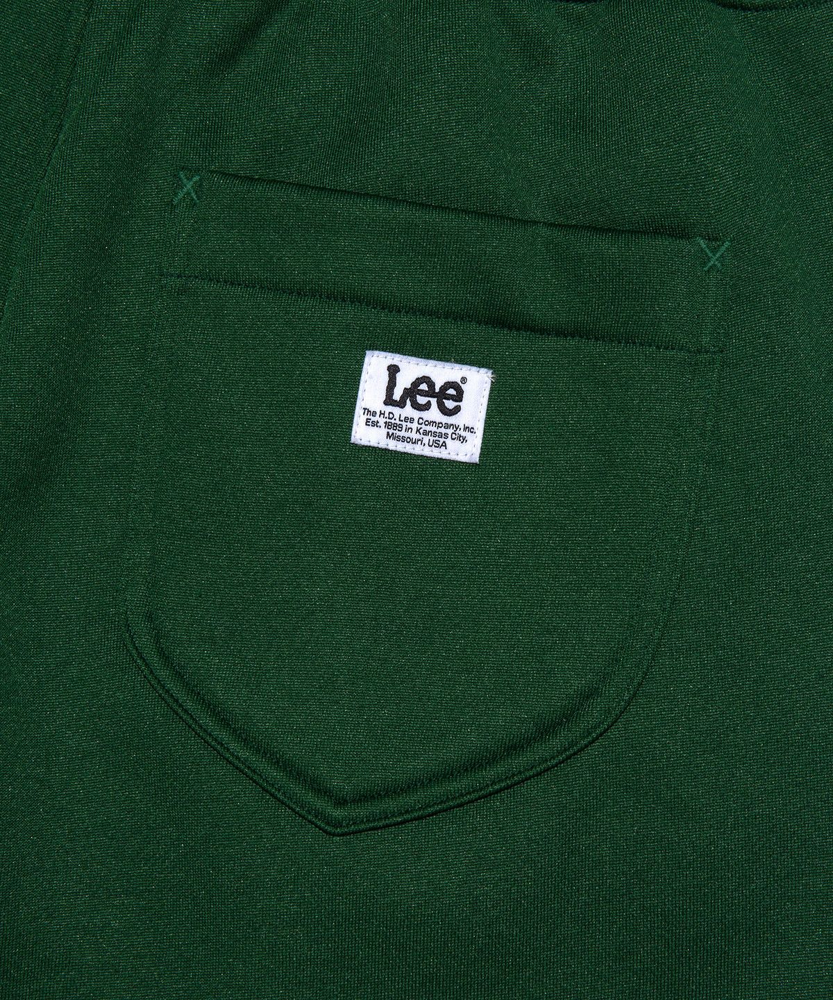 리(LEE) 기모 트랙 져지 팬츠 그린