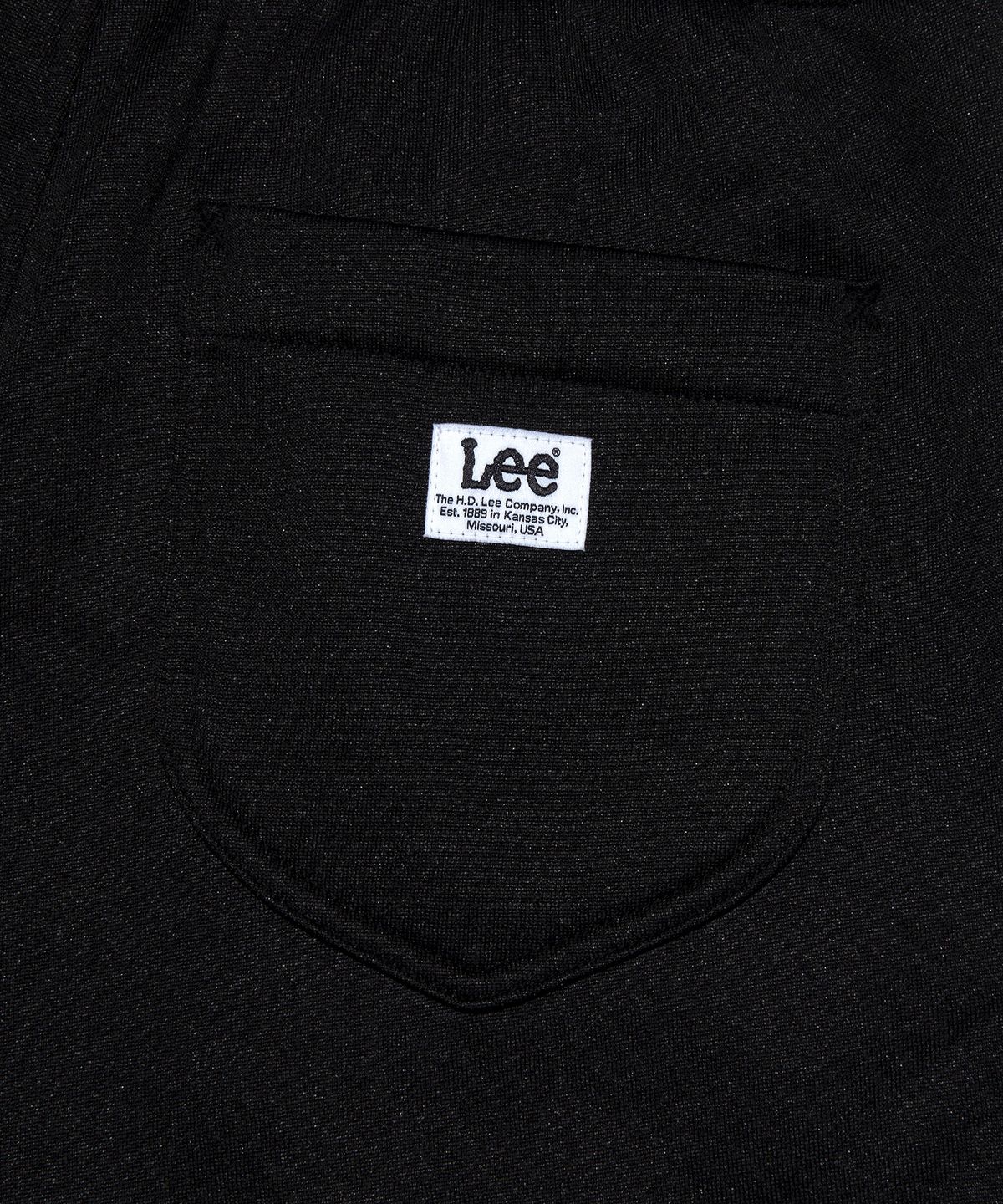 리(LEE) 기모 트랙 져지 팬츠 블랙