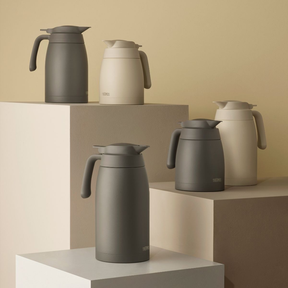써모스(THERMOS) 보온보냉 스테인리스 테이블 포트 TTB-1000K (1L)