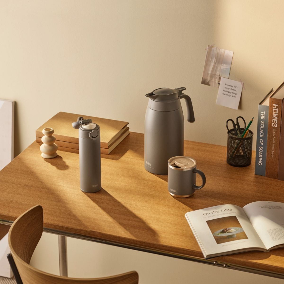 써모스(THERMOS) 보온보냉 스테인리스 테이블 포트 TTB-2000K (2L)