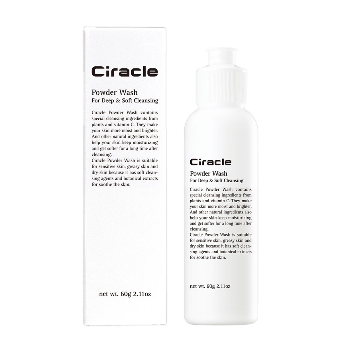 씨라클(CIRACLE) 파우더 워시