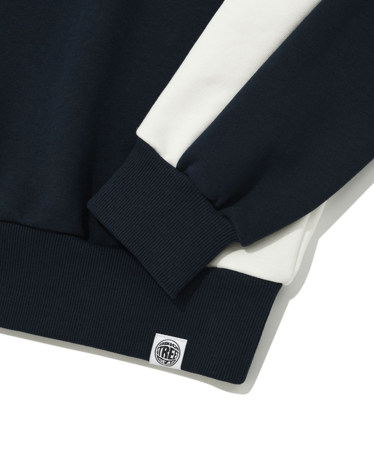 비전스트릿웨어(VISION STREETWEAR) VSW Crop Football Crewneck Navy