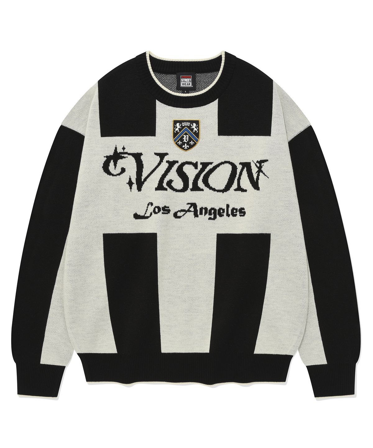 비전스트릿웨어(VISION STREETWEAR) VSW Football Knit Black