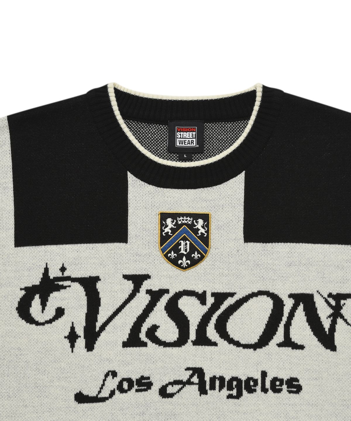 비전스트릿웨어(VISION STREETWEAR) VSW Football Knit Black
