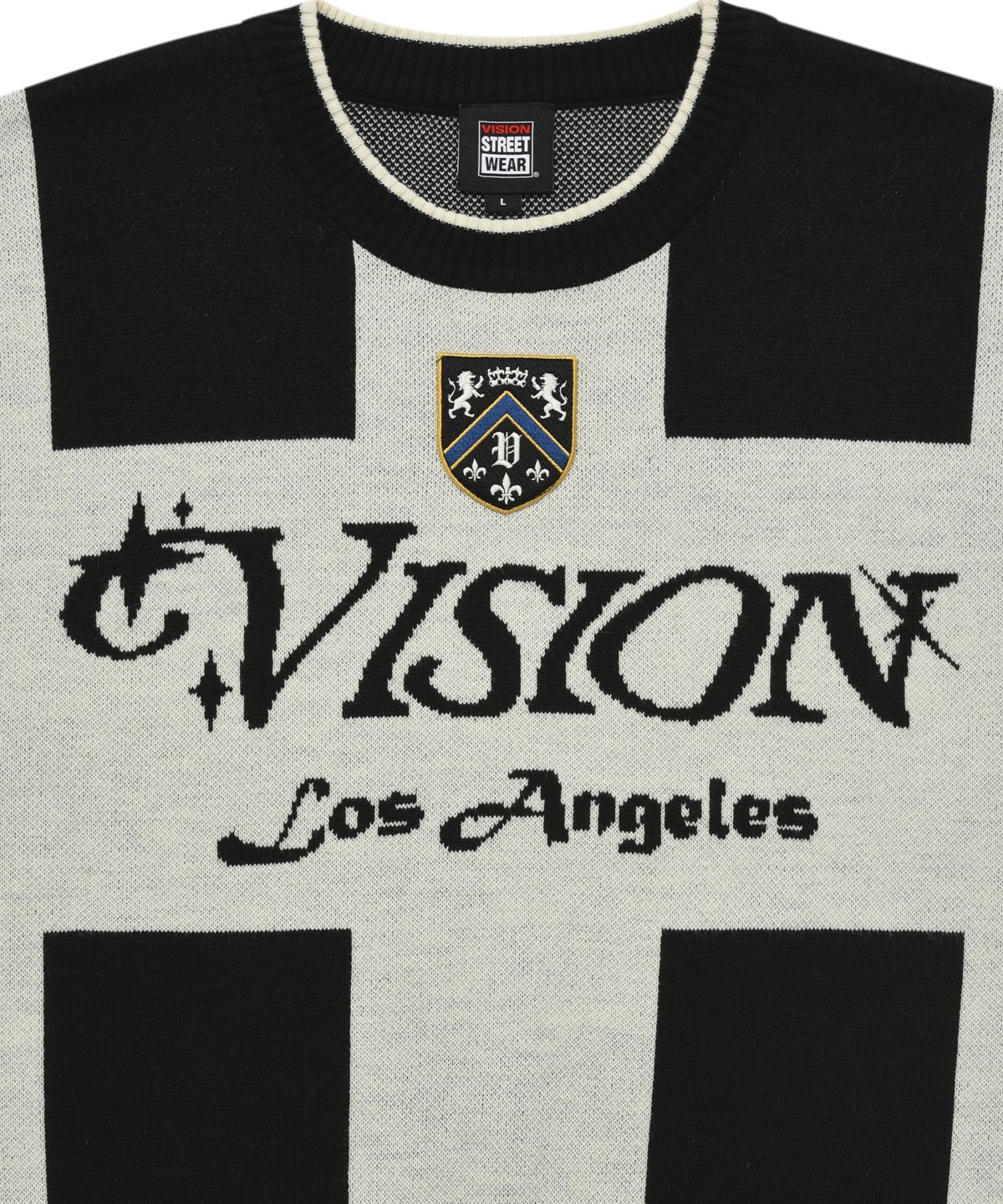 비전스트릿웨어(VISION STREETWEAR) VSW Football Knit Black
