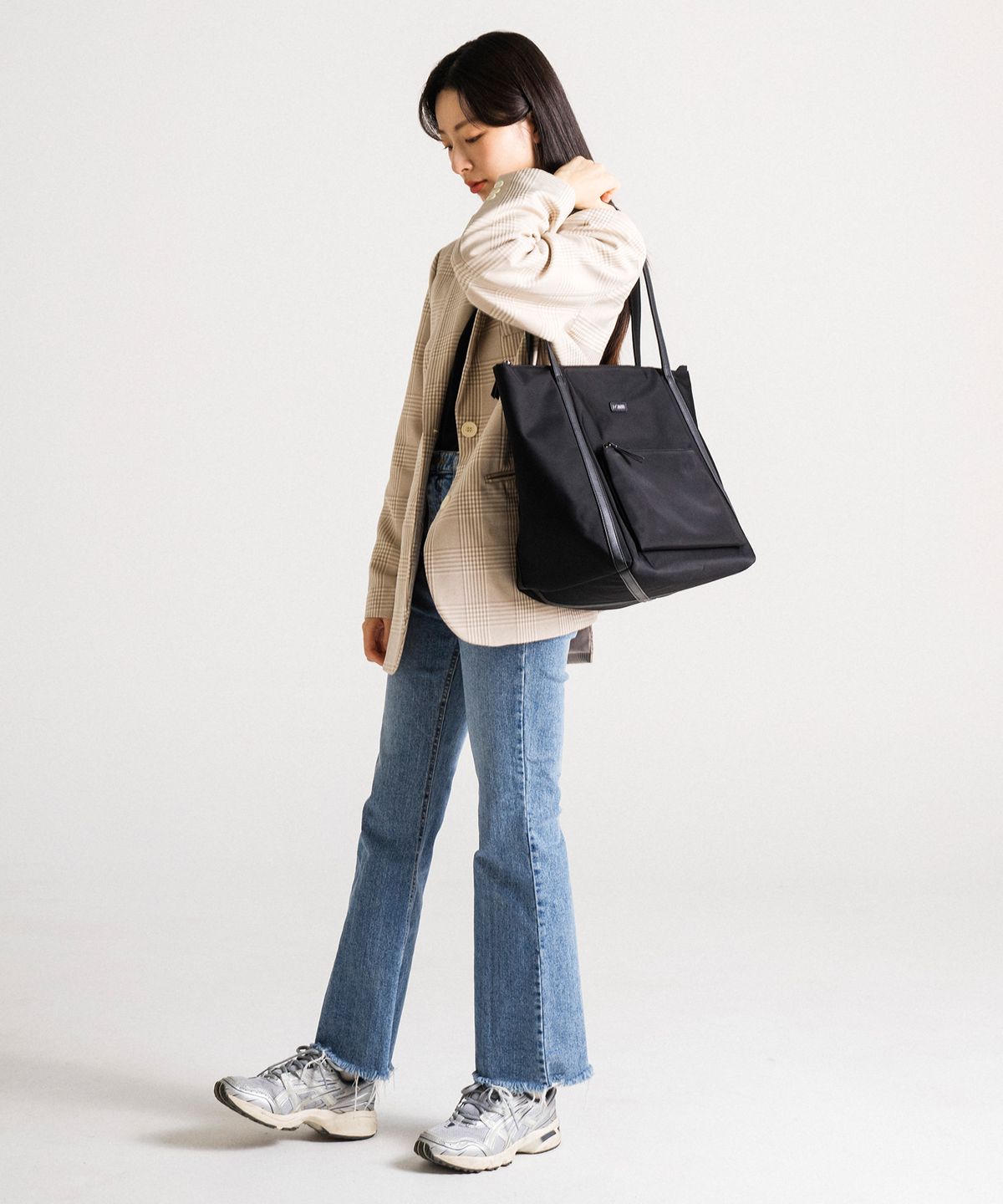 르마인(LEMINE) 빅나일론숄더백