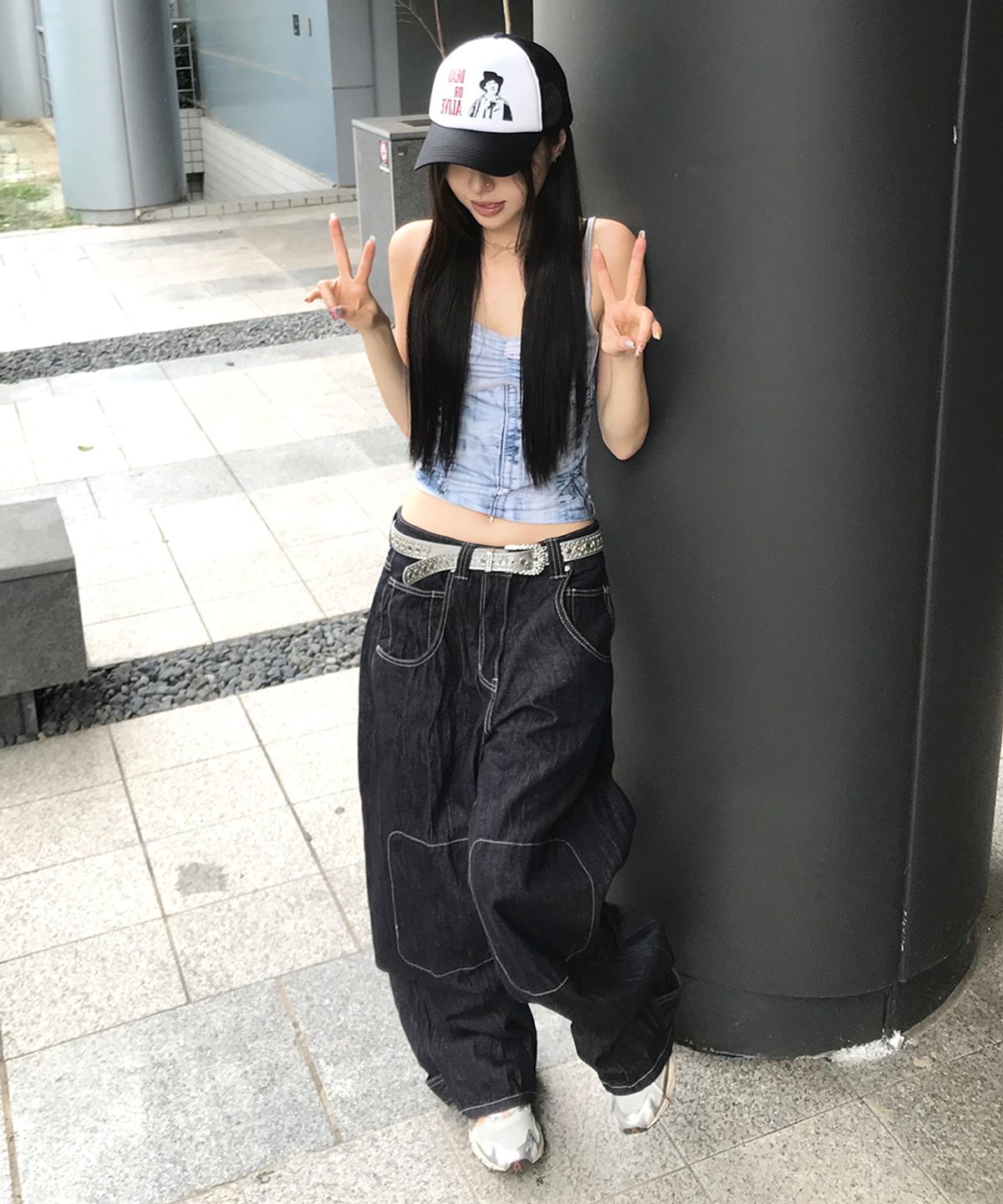 마틴플랜(MARTIN PLAN) Travail Box Denim Pants - INDIGO