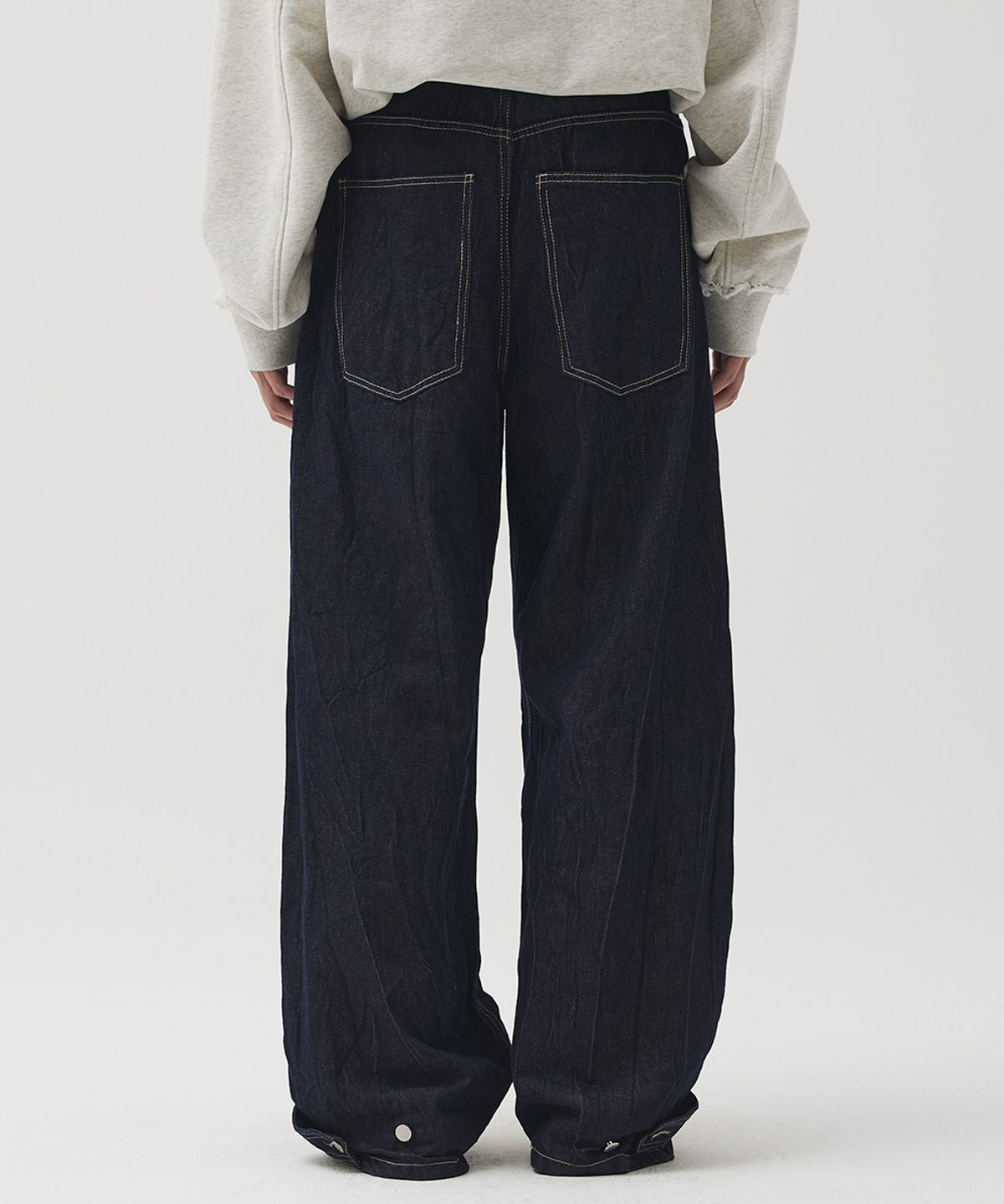 마틴플랜(MARTIN PLAN) Travail Box Denim Pants - INDIGO