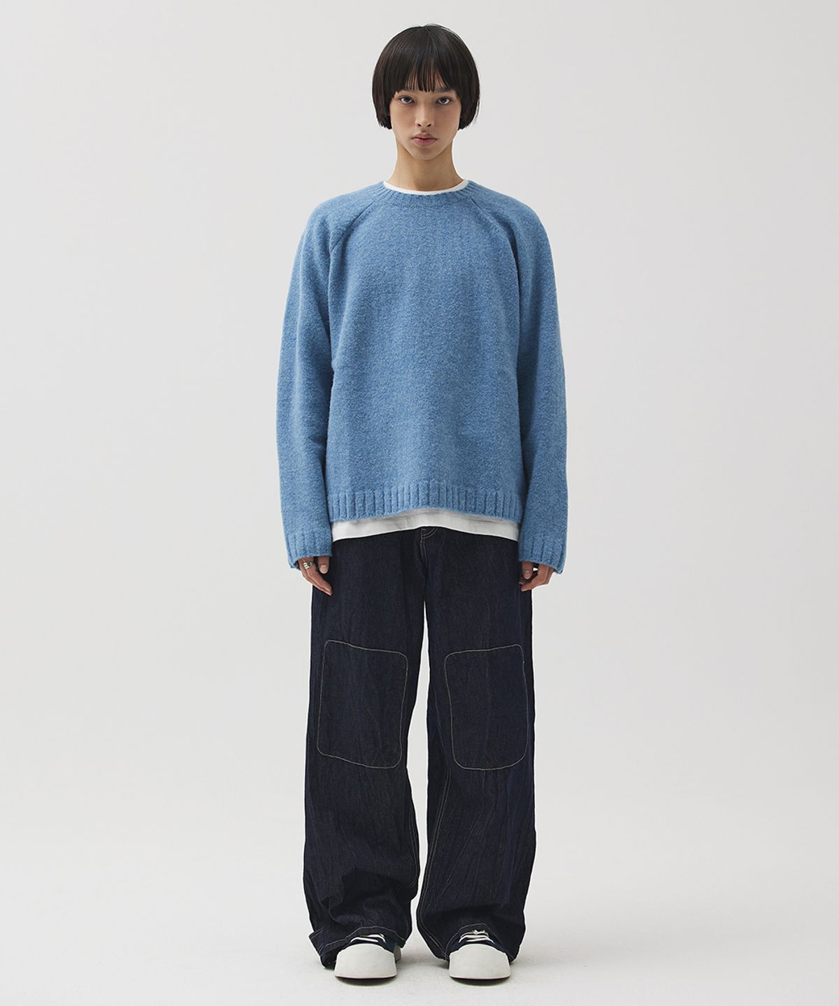 마틴플랜(MARTIN PLAN) Travail Box Denim Pants - INDIGO