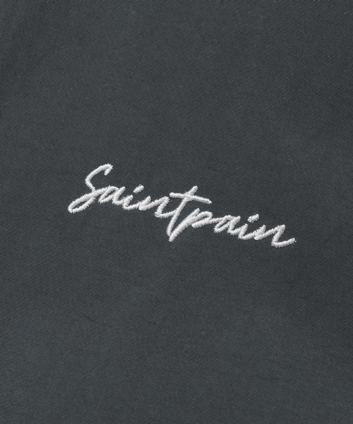 세인트페인(SAINTPAIN) SP 나일론 바시티 자켓-차콜