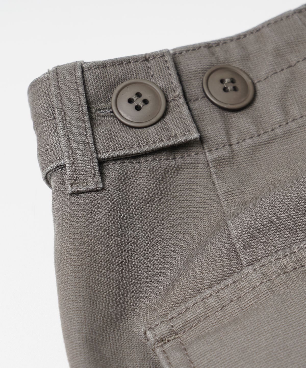 프리즘웍스(FRIZMWORKS) JUNGLE CLOTH FATIGUE PANTS _ GRAY